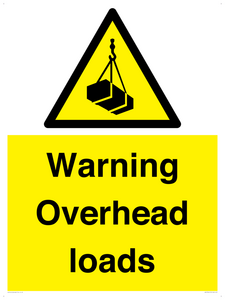 Warning Overhead loads